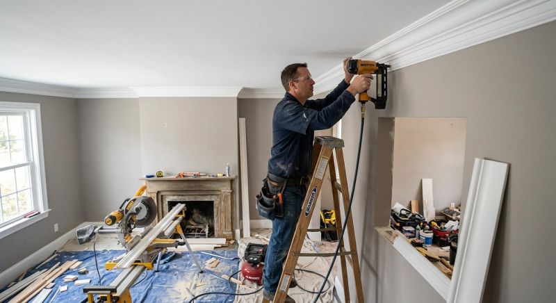 Shoe Molding Installation in Wilmington, NC