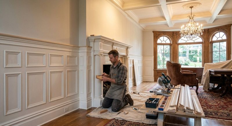 Wainscoting Installation in Wilmington, NC
